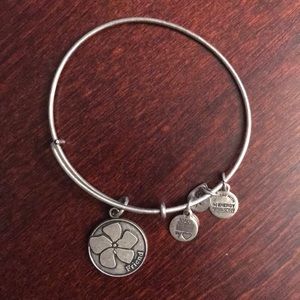 Silver Alex and Ani bracelet